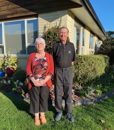 Cathy and Peter