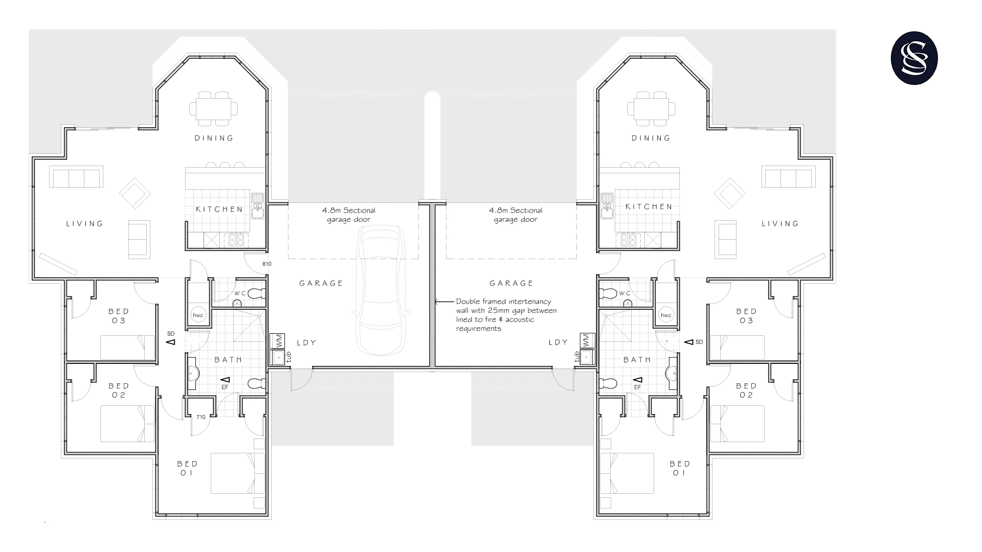 Duplex Floor Plan